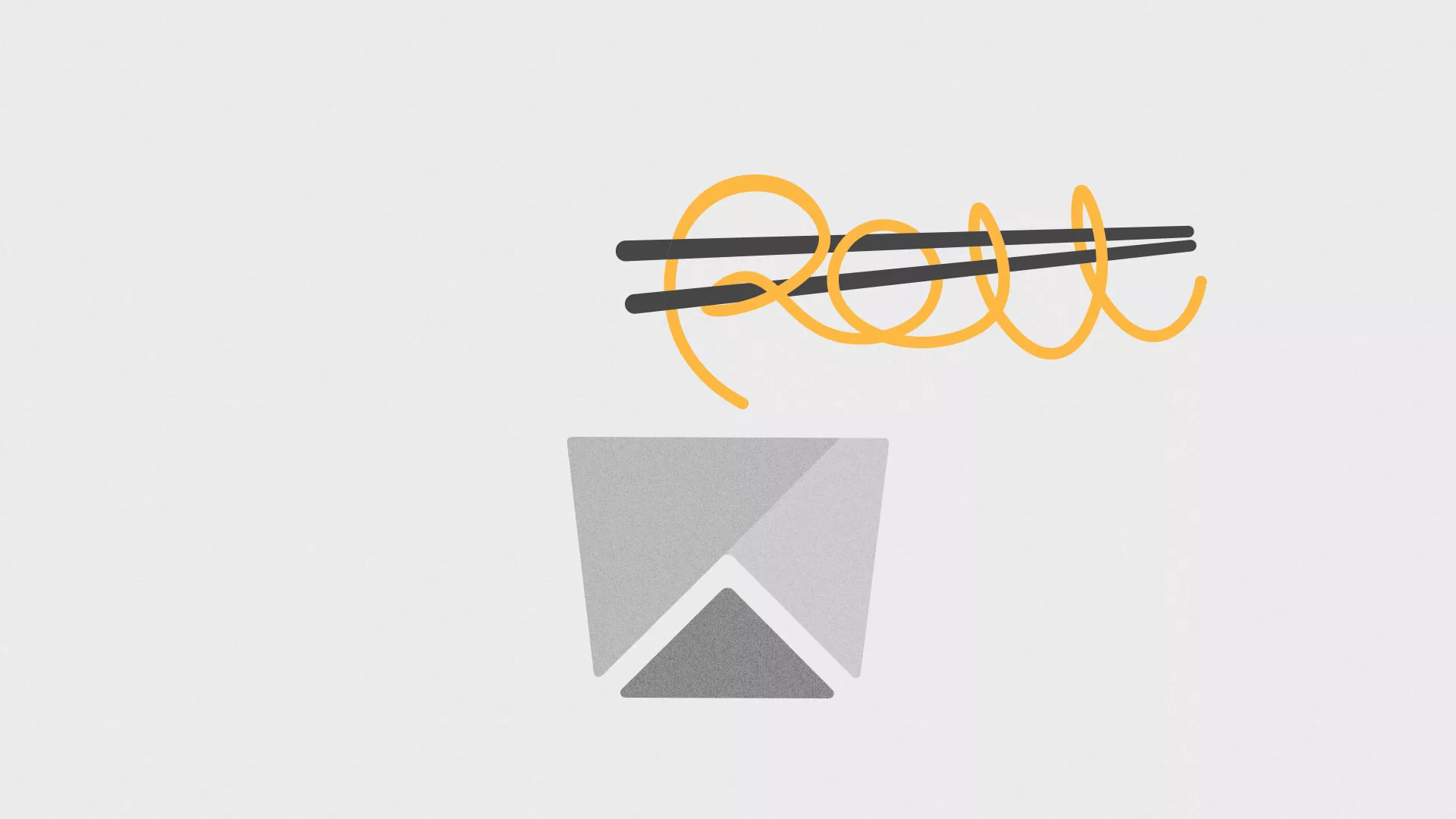 Оформление меню суши-бара «Roll Wok Club» в Эртиле