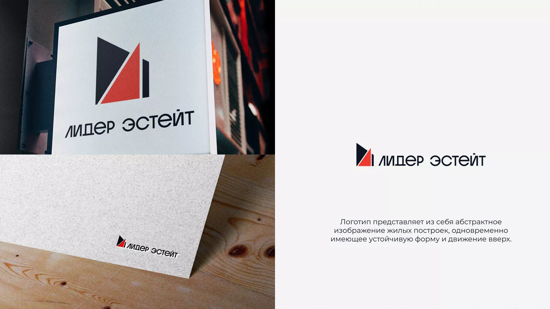 Сделали логотип для агентства недвижимости «Лидер Эстейт» в Эртиле